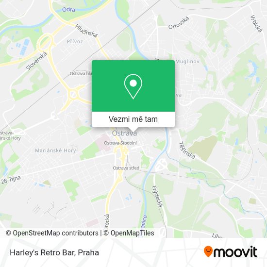 Harley's Retro Bar mapa