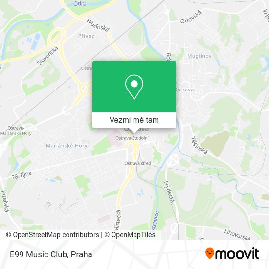 E99 Music Club mapa
