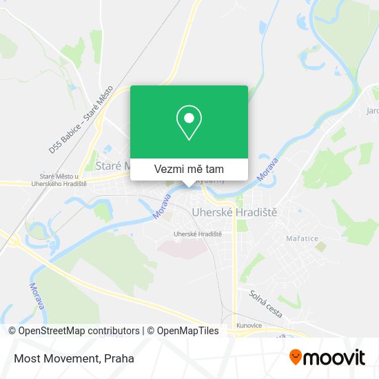 Most Movement mapa