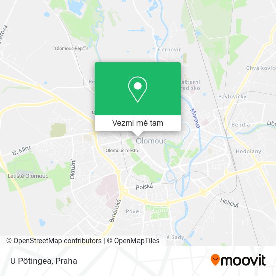 U Pötingea mapa