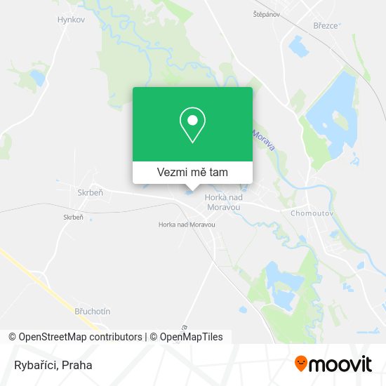 Rybaříci mapa