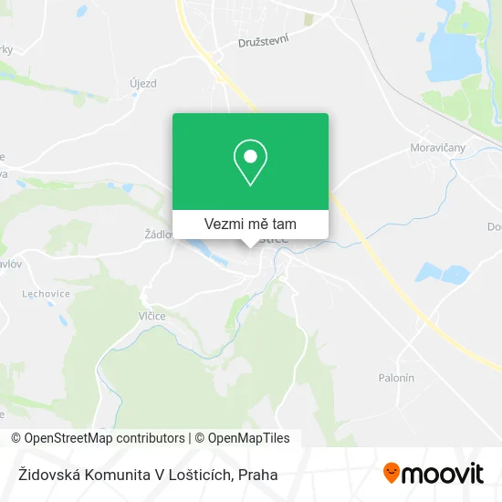 Židovská Komunita V Lošticích mapa