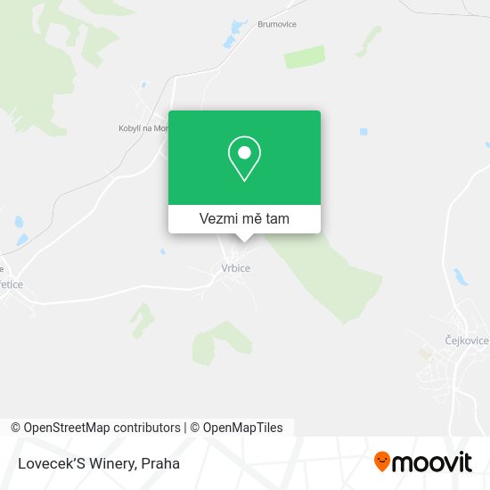 Lovecek’S Winery mapa
