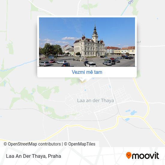 Laa An Der Thaya mapa