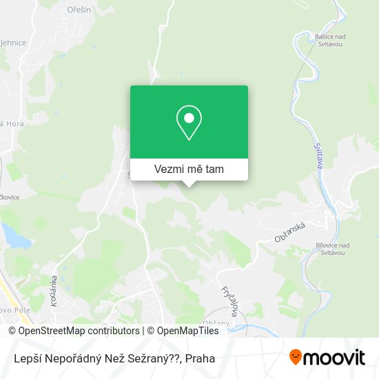 Lepší Nepořádný Než Sežraný?? mapa