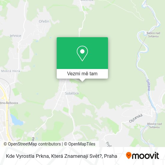 Kde Vyrostla Prkna, Která Znamenají Svět? mapa