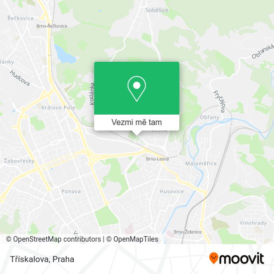 Třískalova mapa