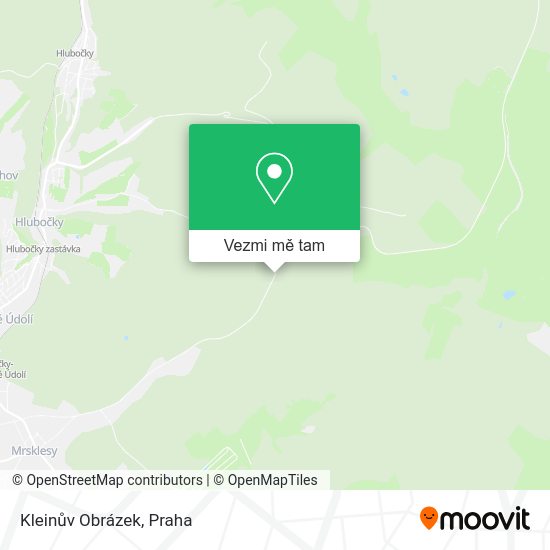 Kleinův Obrázek mapa