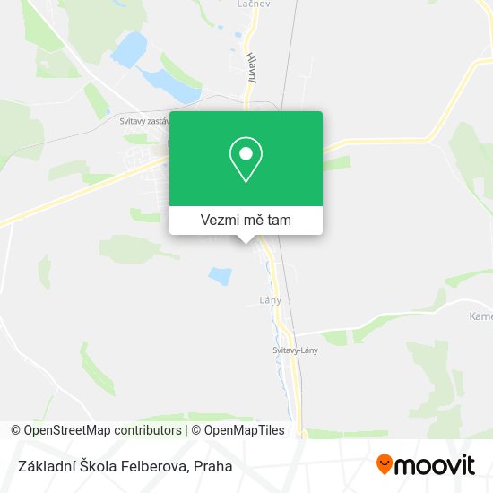 Základní Škola Felberova mapa