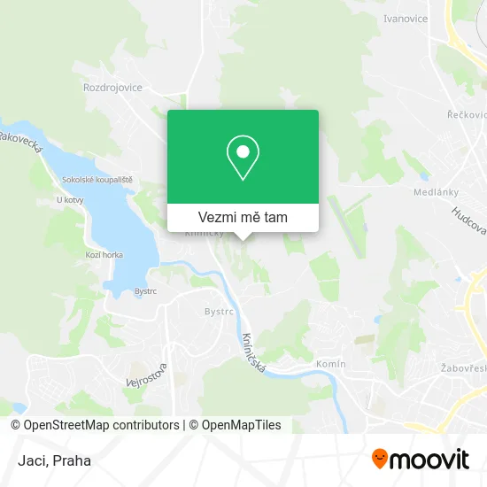 Jaci mapa