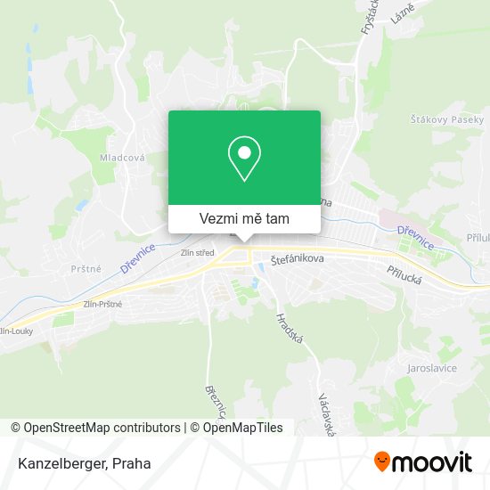 Kanzelberger mapa