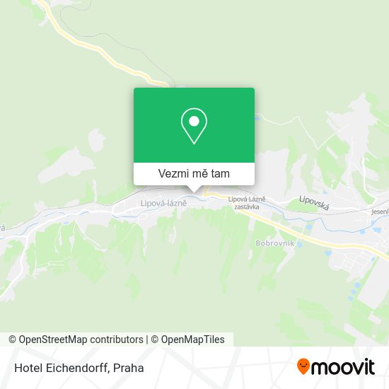 Hotel Eichendorff mapa