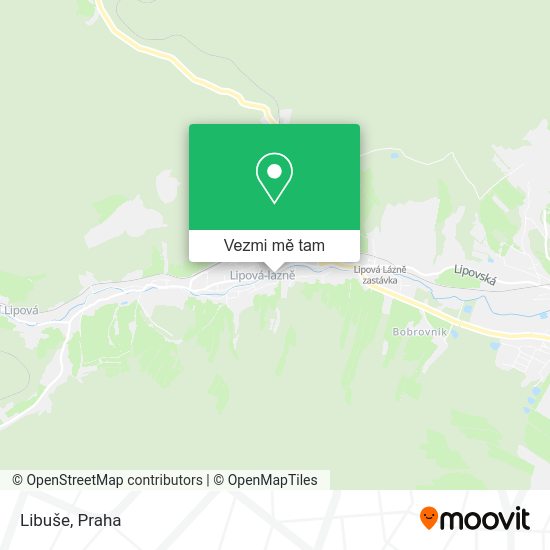 Libuše mapa