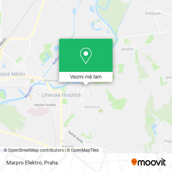 Marpro Elektro mapa