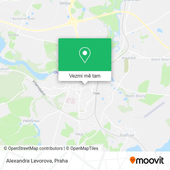 Alexandra Levorova mapa