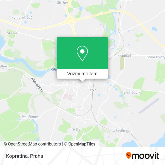 Kopretina mapa