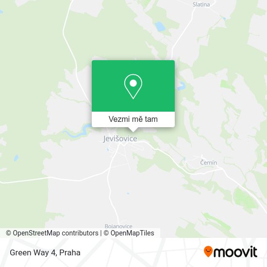 Green Way 4 mapa