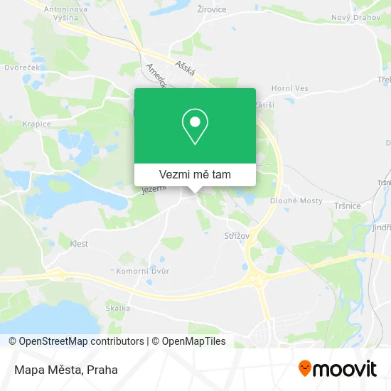 Mapa Města mapa