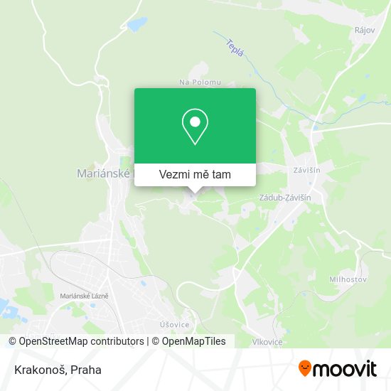 Krakonoš mapa