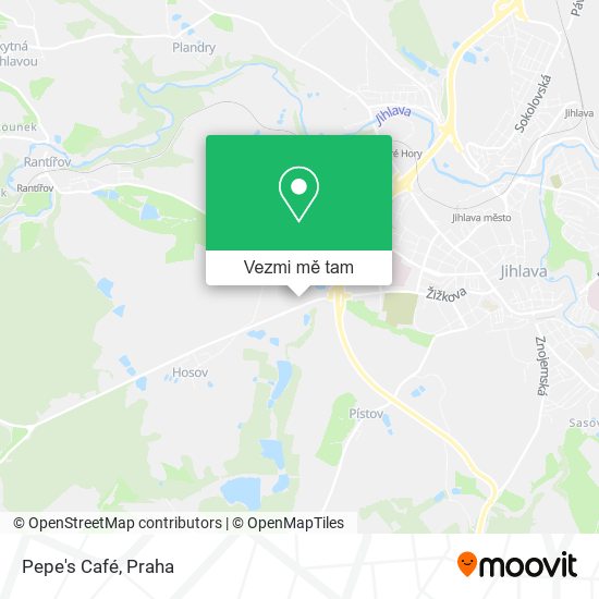 Pepe's Café mapa