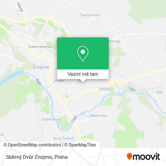 Sběrný Dvůr Znojmo mapa
