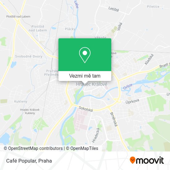 Café Popular mapa