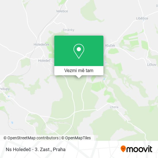 Ns Holedeč - 3. Zast. mapa