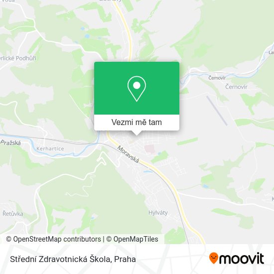 Střední Zdravotnická Škola mapa