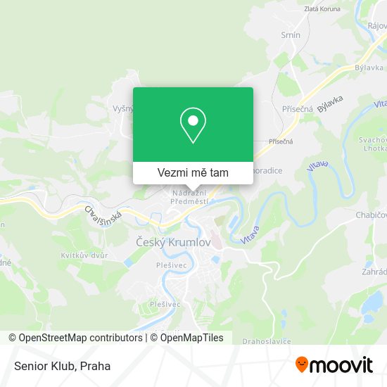 Senior Klub mapa