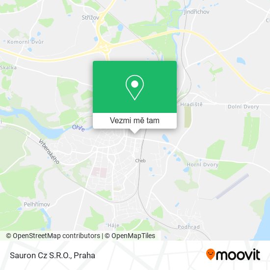 Sauron Cz S.R.O. mapa