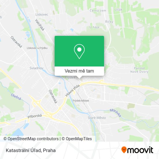 Katastrální Úřad mapa