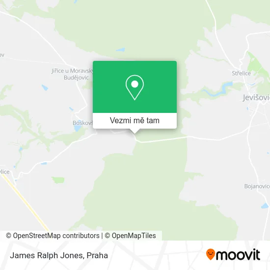 James Ralph Jones mapa