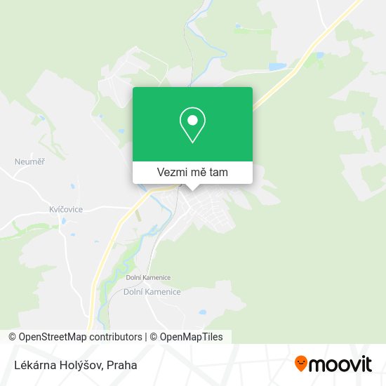 Lékárna Holýšov mapa
