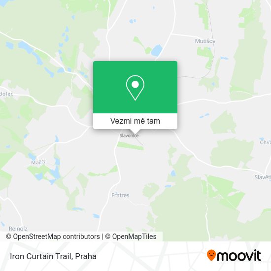 Iron Curtain Trail mapa