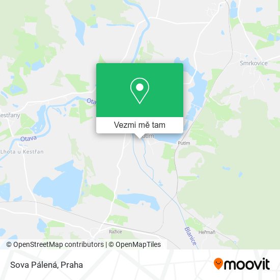 Sova Pálená mapa