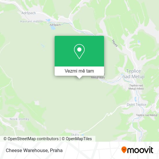 Cheese Warehouse mapa