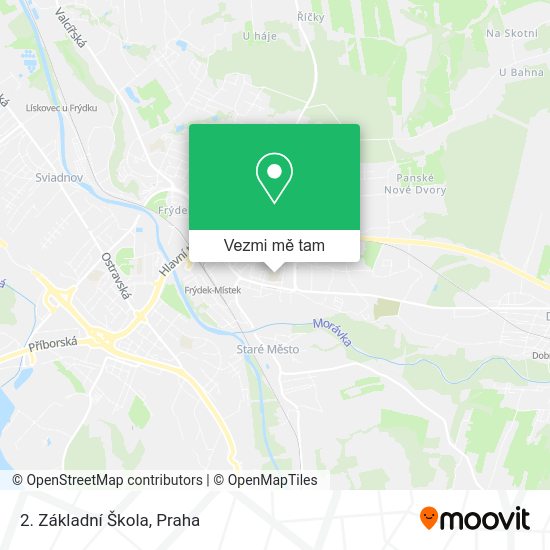 2. Základní Škola mapa