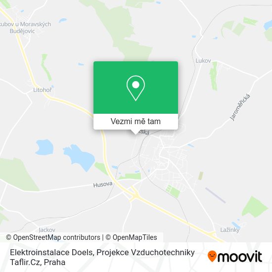 Elektroinstalace Doels, Projekce Vzduchotechniky Taflir.Cz mapa