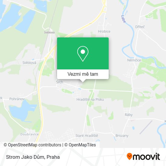 Strom Jako Dům mapa