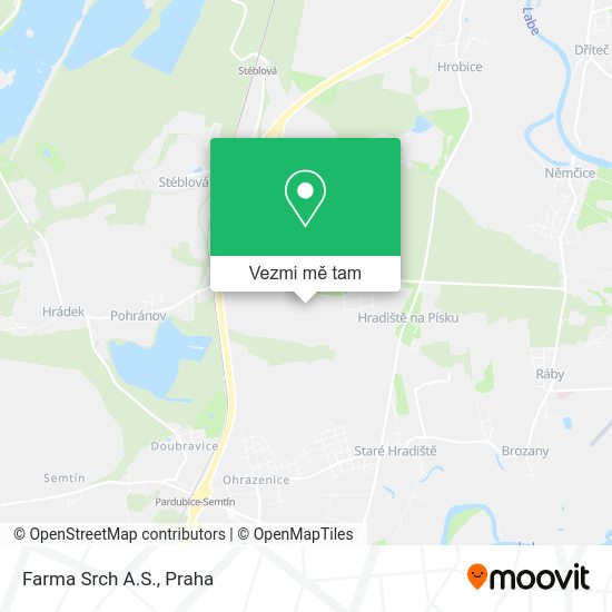 Farma Srch A.S. mapa