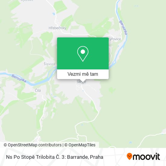 Ns Po Stopě Trilobita Č. 3: Barrande mapa