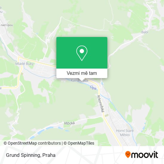 Grund Spinning mapa
