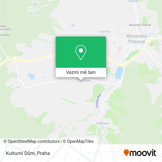 Kulturní Dům mapa