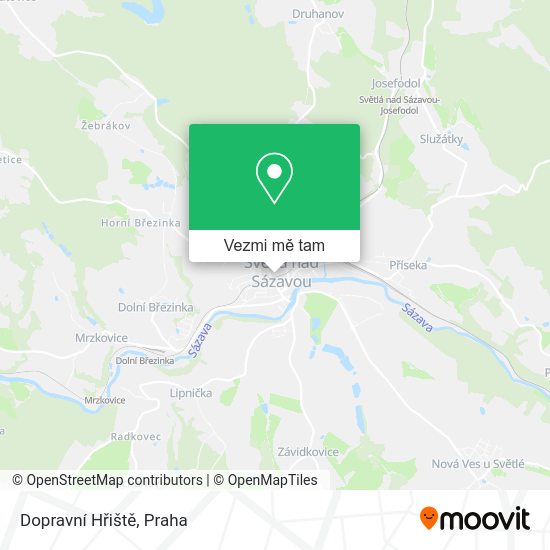 Dopravní Hřiště mapa