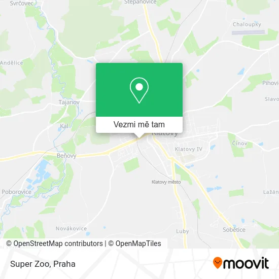Super Zoo mapa