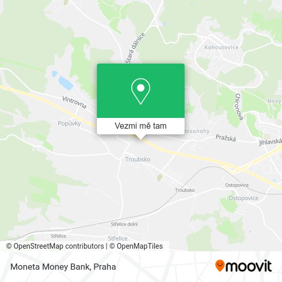 Moneta Money Bank mapa
