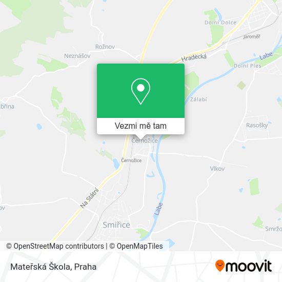 Mateřská Škola mapa