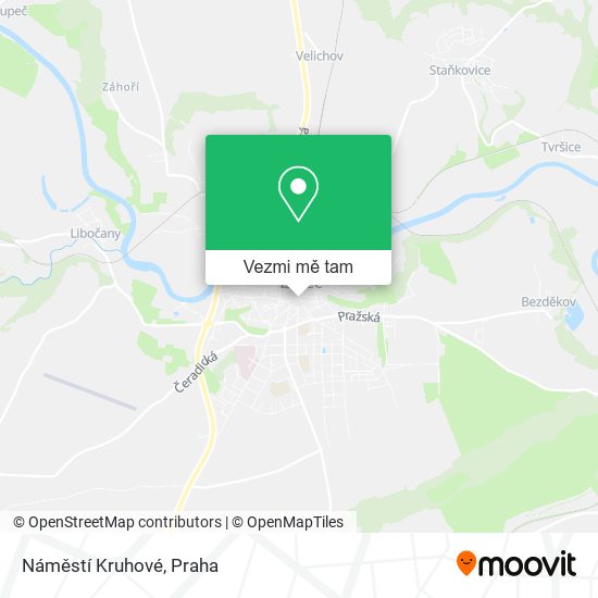 Náměstí Kruhové mapa