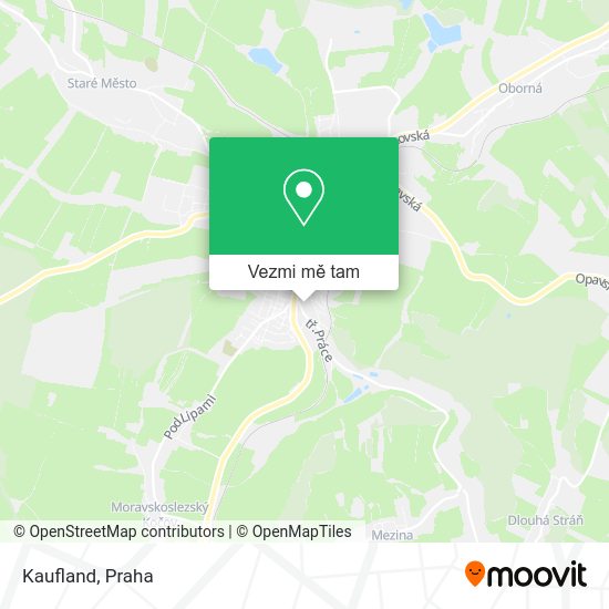 Kaufland mapa