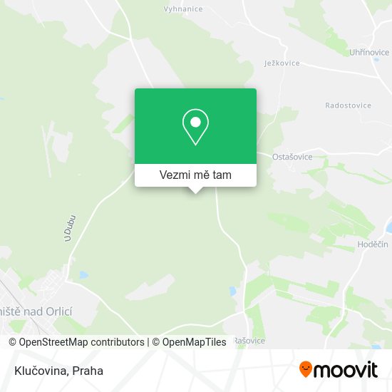 Klučovina mapa